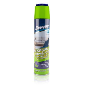 Espuma limpiadora BINNER tapicería, telas y alfombras (600 ml)