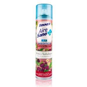 Ambientador Desinfectante BINNER Aire Sano Aerosol 400ml