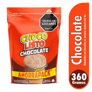 Bebida Achocolatada Chocolisto 360 G