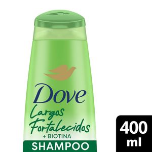 Shampoo Dove Largos Fortalecidos con Biotina 400 Ml