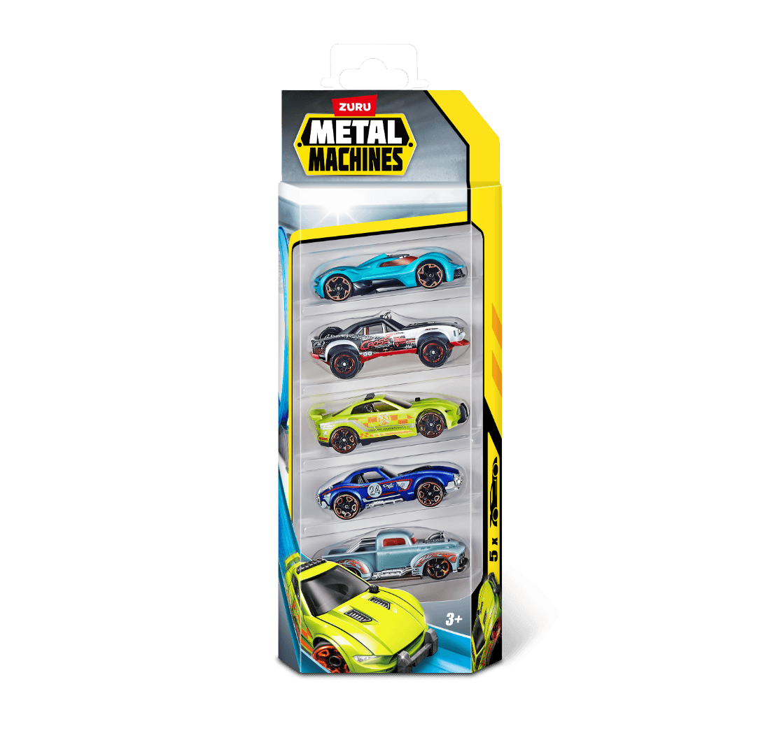 Imagen de Set Auto Die Cast  X5 Norizon, Scorpiax- Multicolor - Metal Machines