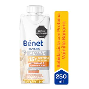 Bebida Benet Vainilla Banano 250 Ml