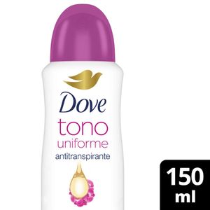 Desodorante Dove Aerosol Tono Uniforme Orquídea 150 Ml