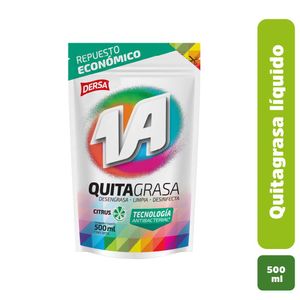 Quitagrasa 1A repuesto citrus (500 ml)