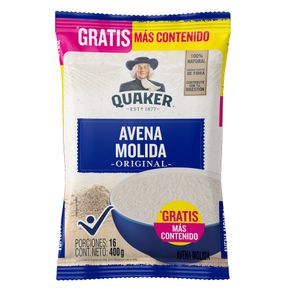 Avena Quaker Molida 400 G