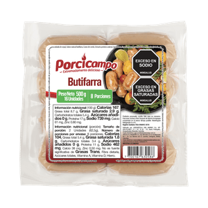 Butifarra Porcicampo 500 G X16 Unds