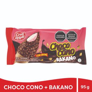 Cono Crem Helado Choco Cono Bakano 95G