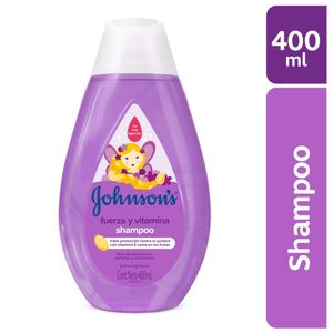 Shampoo Johnson's Baby Fuerza Vitamina 400 Ml