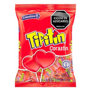 Chupeta Tipitín Corazón 9 G X25 Unds