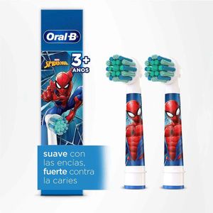 Repuesto para Cepillo Eléctrico ORALB marvel spiderman (2 und)