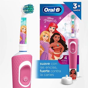 Cepillo de Dientes Eléctrico Oral B Disney Princess Recargable X1 Und