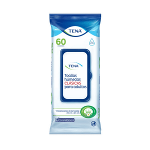 Toallas Húmedas Clásicas Tena X60 Unds