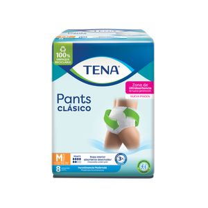 Pañal Tena Pants Classic Medium X8 Unds