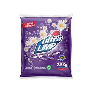 Detergente Polvo UltraLimp Lavanda 2,5 Kg