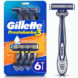 Cuchilla de Afeitar Gillette Prestobarba 3 X6 Unds