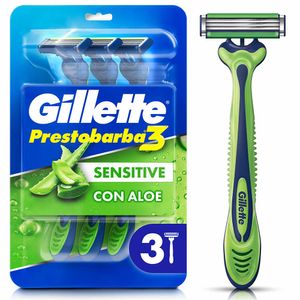 Cuchilla de Afeitar Gillette Prestobarba 3 Sensitive X3 Unds