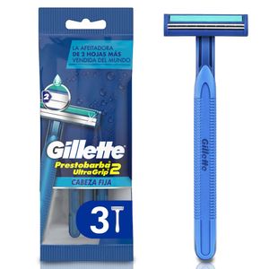 Cuchilla de Afeitar Gillette Prestobarba Ultragrip2 X3 Unds