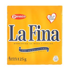 Margarina La Fina Barra 500 G