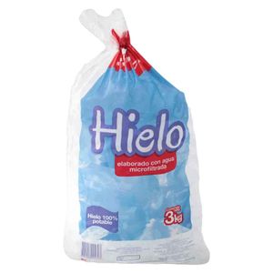 Hielo en Bolsa Olimpica Cubo 3 Kg