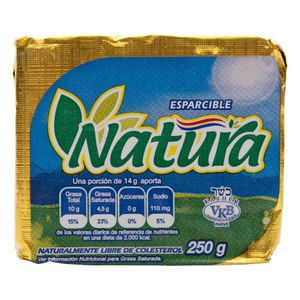 Esparcible Natura Sabor a Mantequilla 250 G