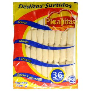 Deditos Picaditas Surtidos 790 G X36 Unds