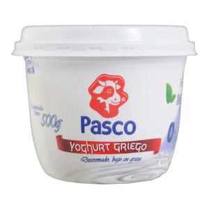 Yogurt Pasco Griego Descremado Natural 500 G