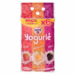 Yogurt Gloria Yogurté Surtido 150 G X6 Unds