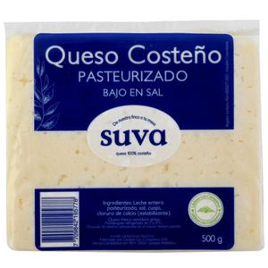 Queso Suva Costeño Pasteurizado 500 G