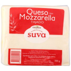 Queso Suva Mozzarella 500 G