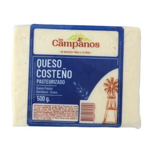 Queso Los Campanos Costeño Semiduro 500 G