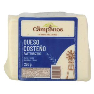 Queso Los Campanos Costeño Semiduro 250 G