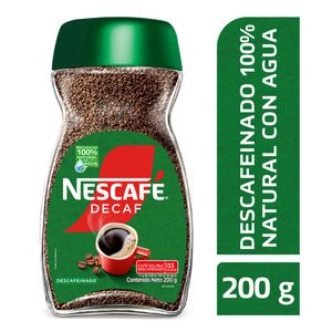 Café Nescafé Descafeinado Instantáneo 200 G