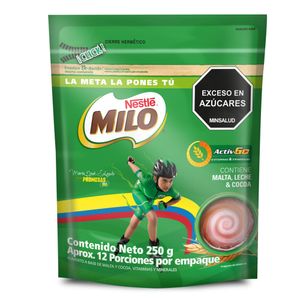 Bebida Achocolatada Milo 250 G