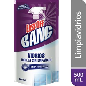 Limpia Vidrios Easy Off Bang Cristal Regular 500 Ml