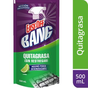 Quitagrasa Easy Off Bang Limón 500 Ml