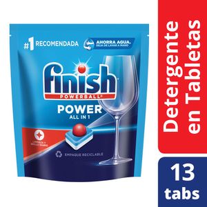 Detergente Lavavajillas Finish Tabletas X13 Unds