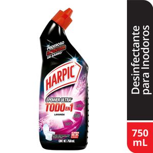 Desinfectante Líquido Harpic para Inodoros Lavanda 750 Ml