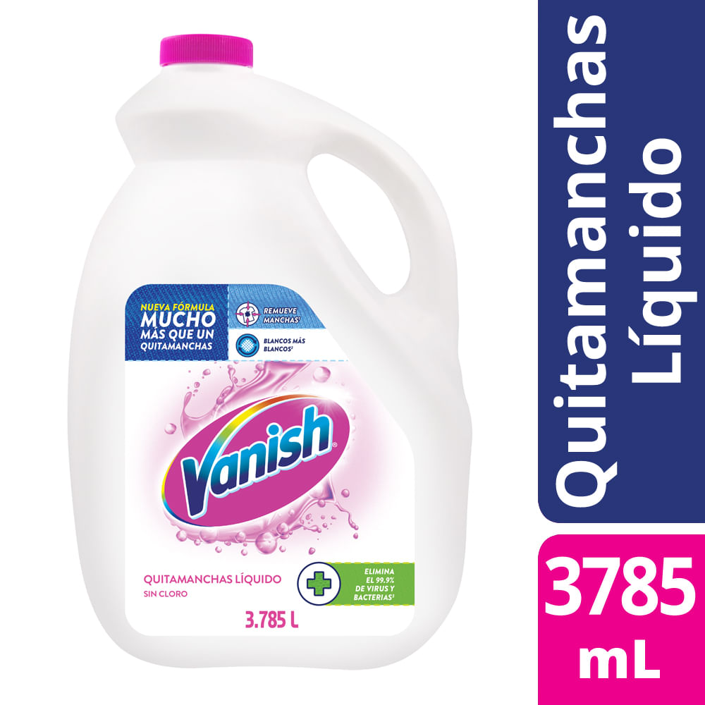 Imagen de Quitamanchas Vanish líquido blanco 3785ml