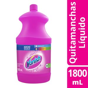 Quitamanchas Vanish líquido Rosa 1.8L Botella