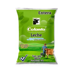 Leche Colanta Uht Entera 900 Ml