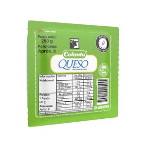 Queso Colanta Blanco 250 G