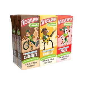 Bebida Láctea Frescolanta Surtido 200 G X6 Unds