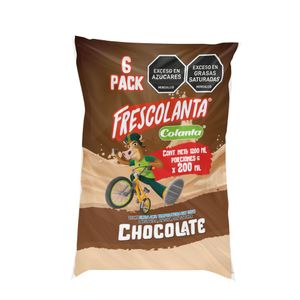 Leche Colanta Saborizada Chocolate 200 G X6 Unds