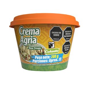 Crema Agria Colanta 200 G