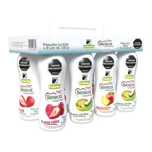 Yogurt Benecol Deslactosado Surtido 800 G