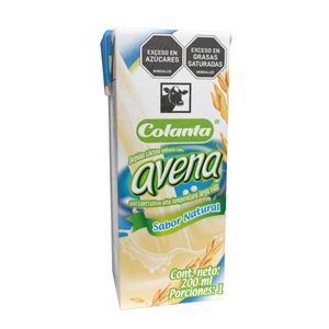 Avena Colanta Natural 200 Ml