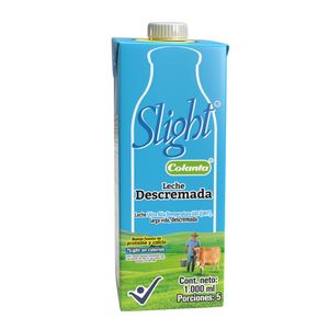 Leche Colanta Slight Descremada Adge 1000 Ml