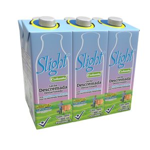 Leche Colanta Descremada y Deslactosada Slight 6000 Ml