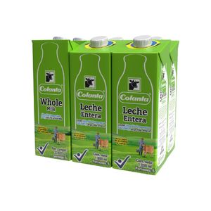 Leche Colanta Uht Entera 6000 Ml