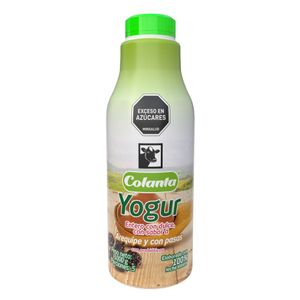 Yogurt Colanta Arequipe con Pasas 1000 G
